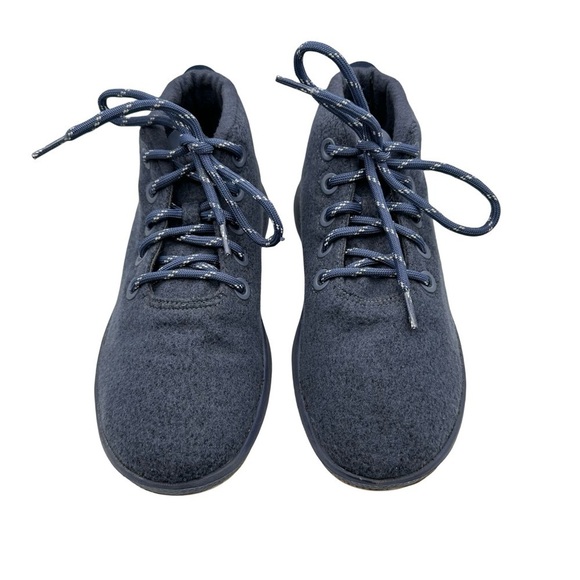 Allbirds Mizzles Wool Runner-Up Running Shoes Blue Mens 8 - Picture 2 of 7